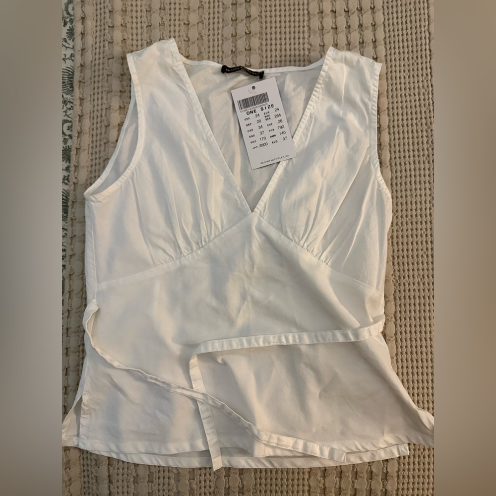 Brandy Melville White Tank